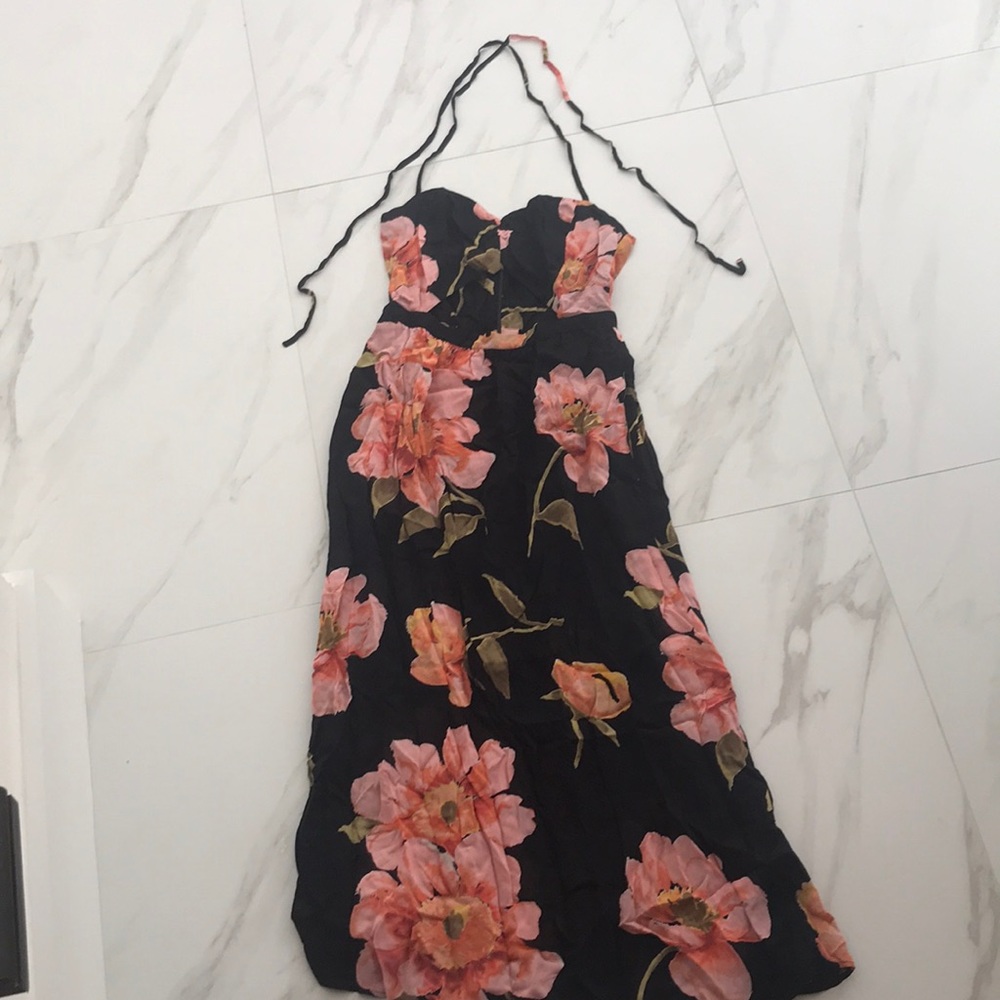 Reformation Dress with keyhole cutout